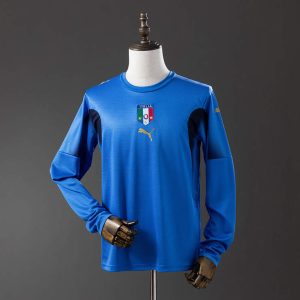Retro Italia 2006 Hjemmedrakt Langermet Herre Fotballdrakt
