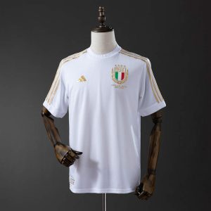 Retro Italia 2023 125-årsjubileumsdrakt Hvit Fotballdrakt
