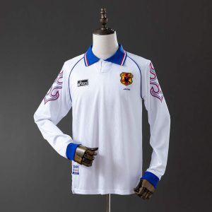 Retro Japan 1998 Bortedrakt Langermet Herre Fotballdrakt