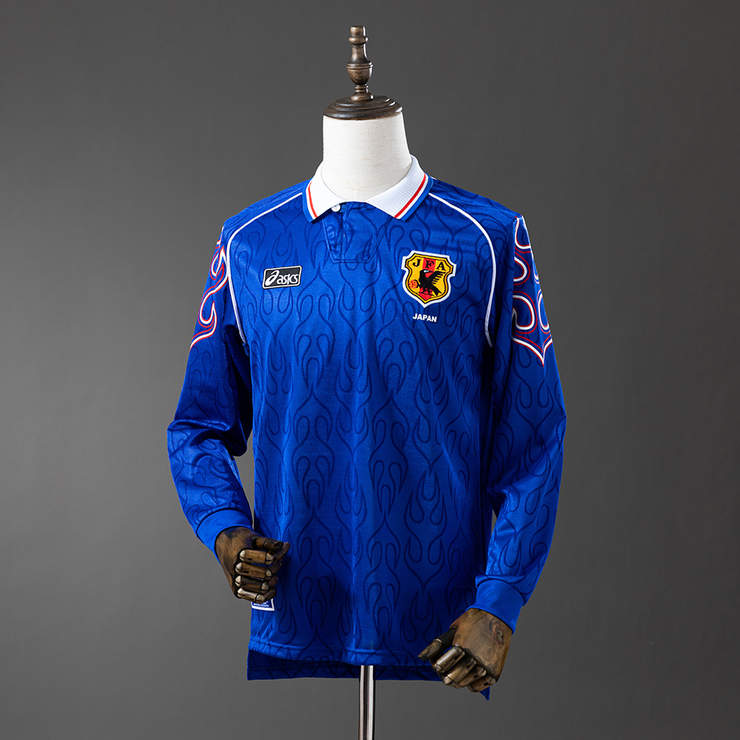 Retro Japan 1998 Hjemmedrakt Langermet Herre Fotballdrakt