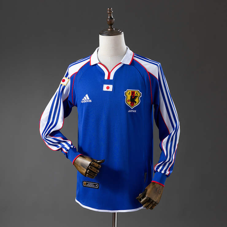 Retro Japan 2000 Hjemmedrakt Langermet Herre Fotballdrakt