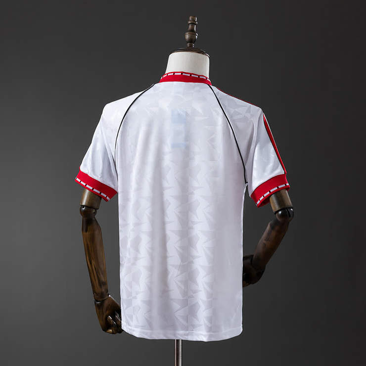 Retro Manchester United 1991 Bortedrakt Herre Fotballdrakt