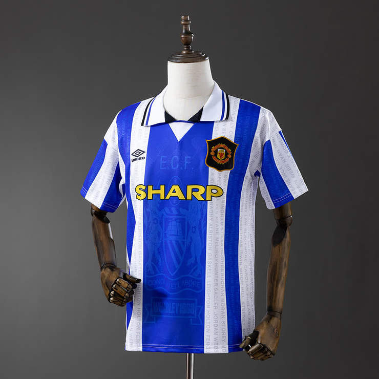 Retro Manchester United 1994/96 Tredjedrakt Herre Fotballdrakt