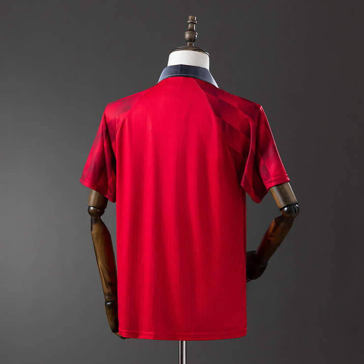 Retro Manchester United 1996/97 Hjemmedrakt Herre Fotballdrakt