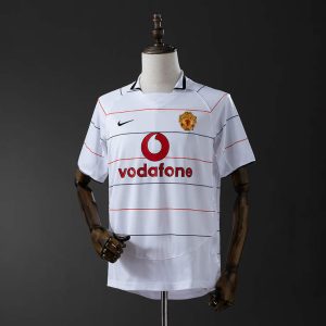 Retro Manchester United 2003/05 Bortedrakt Herre Fotballdrakt