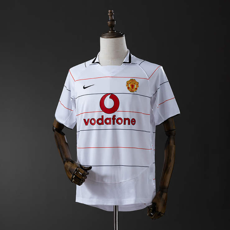 Retro Manchester United 2003/05 Bortedrakt Herre Fotballdrakt