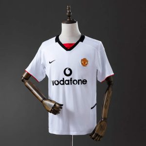 Retro Manchester United 2008/09 Bortedrakt Herre Fotballdrakt
