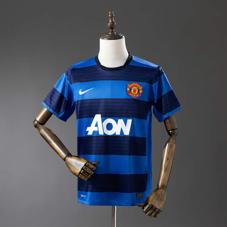 Retro Manchester United 2011/12 Bortedrakt Herre Fotballdrakt