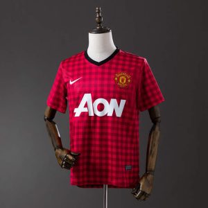 Retro Manchester United 2012/13 Hjemmedrakt Herre Fotballdrakt