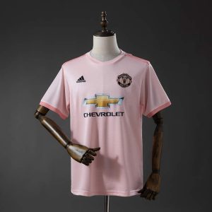 Retro Manchester United 2018/19 Bortedrakt Herre Fotballdrakt