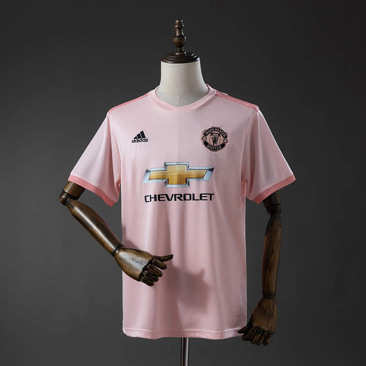 Retro Manchester United 2018/19 Bortedrakt Herre Fotballdrakt