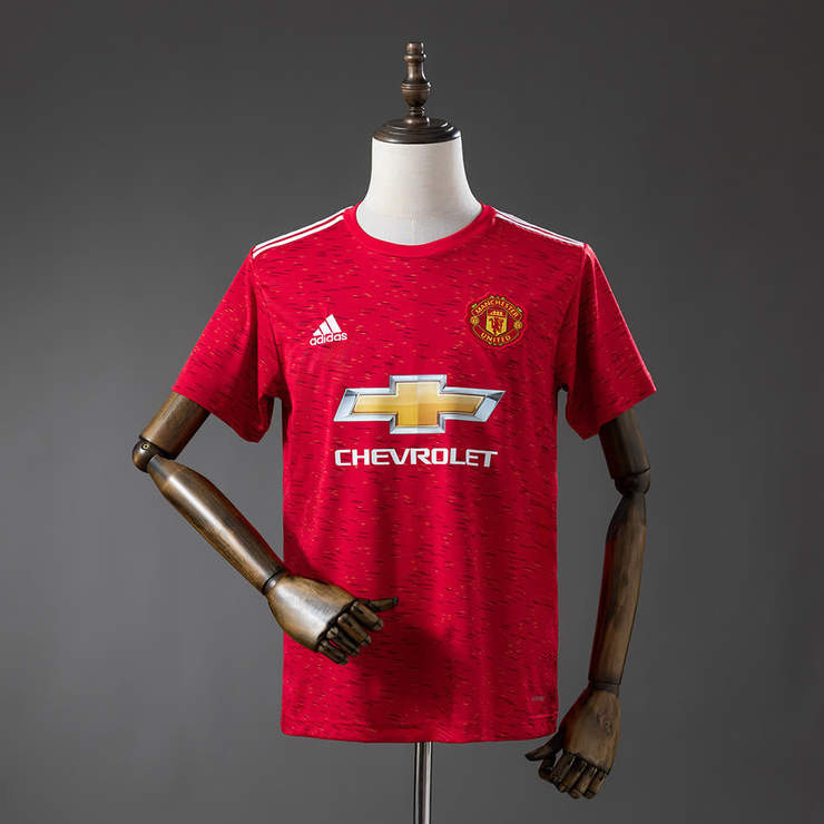 Retro Manchester United 2020/21 Hjemmedrakt Herre Fotballdrakt