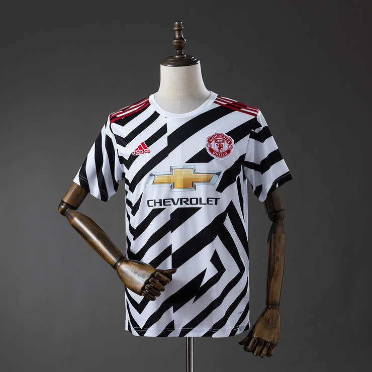 Retro Manchester United 2020/21 Tredjedrakt Herre Fotballdrakt