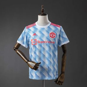 Retro Manchester United 2021/22 Bortedrakt Herre Fotballdrakt