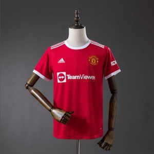 Retro Manchester United 2021/22 Hjemmedrakt Herre Fotballdrakt