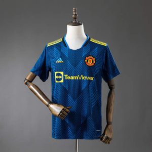 Retro Manchester United 2021/22 Tredjedrakt Herre Fotballdrakt