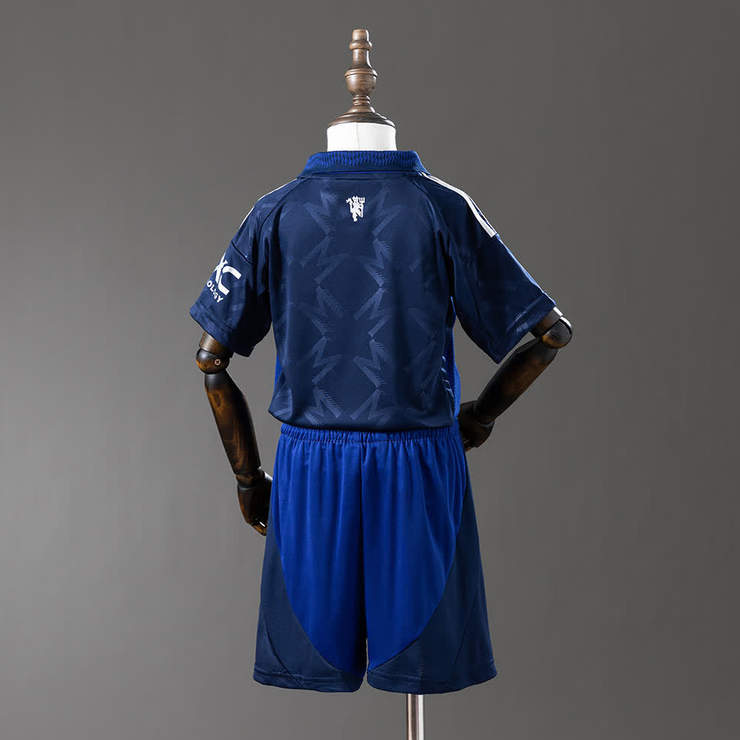 Retro Manchester United 2024/25 Bortedrakt Barn Fotballdraktsett