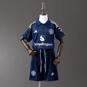 Retro Manchester United 2024/25 Bortedrakt Barn Fotballdraktsett