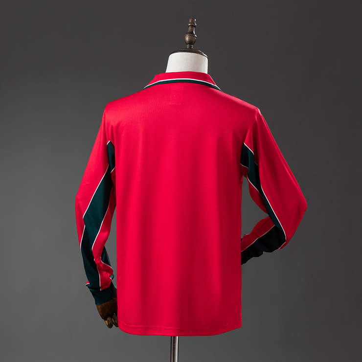 Retro Marokko 1998 Bortedrakt Langermet Herre Fotballdrakt