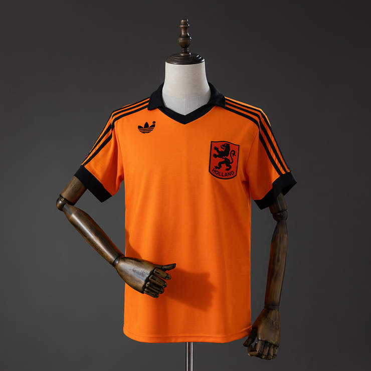Retro Nederland 1978/80 Hjemmedrakt Herre Fotballdrakt