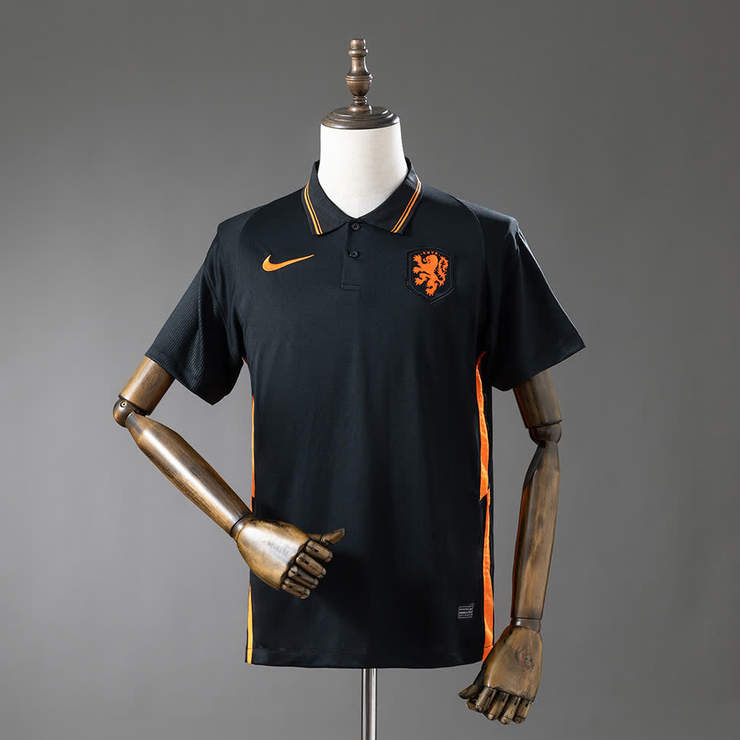 Retro Nederland 2021 Bortedrakt Herre Fotballdrakt