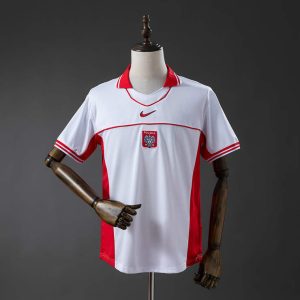 Retro Polen 1997 Hjemmedrakt Herre Fotballdrakt