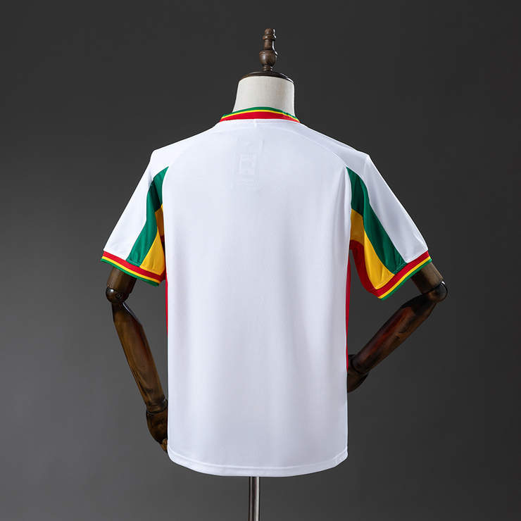 Retro Senegal 2002 Hjemmedrakt Herre Fotballdrakt