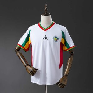 Retro Senegal 2002 Hjemmedrakt Herre Fotballdrakt