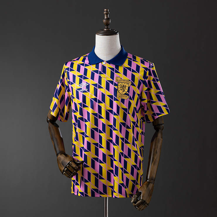 Retro Skottland 1988/89 Tredjedrakt Herre Fotballdrakt