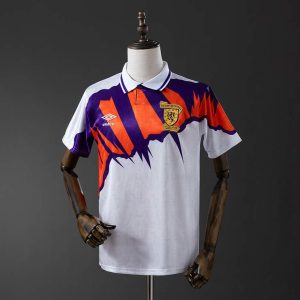 Retro Skottland 1991/93 Bortedrakt Herre Fotballdrakt