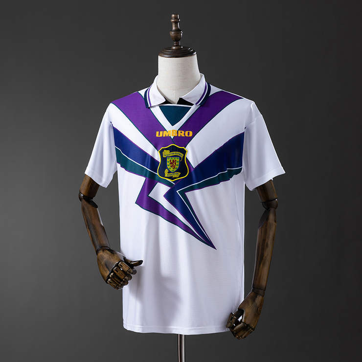 Retro Skottland 1994/96 Bortedrakt Herre Fotballdrakt