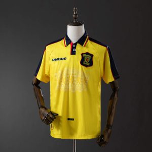 Retro Skottland 1996/98 Bortedrakt Herre Fotballdrakt