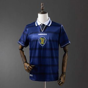 Retro Skottland 1998 Hjemmedrakt Herre Fotballdrakt