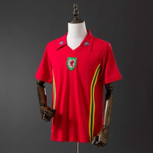Retro Wales 1976/79 Hjemmedrakt Herre Fotballdrakt