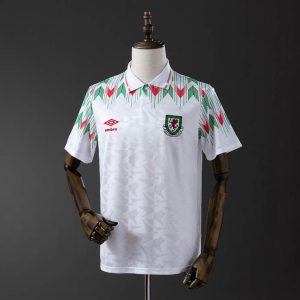 Retro Wales 1990/02 Bortedrakt Herre Fotballdrakt