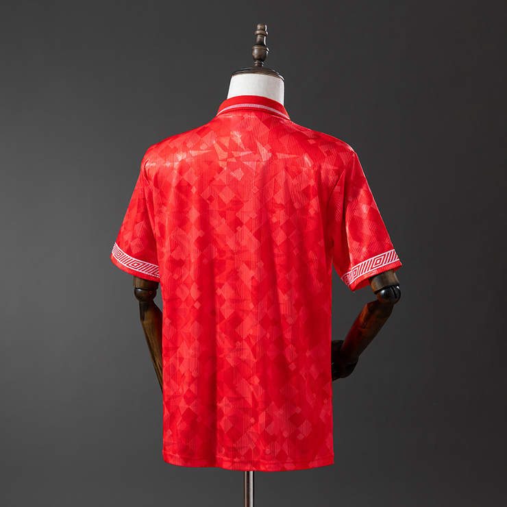 Retro Wales 1990/92 Hjemmedrakt Herre Fotballdrakt