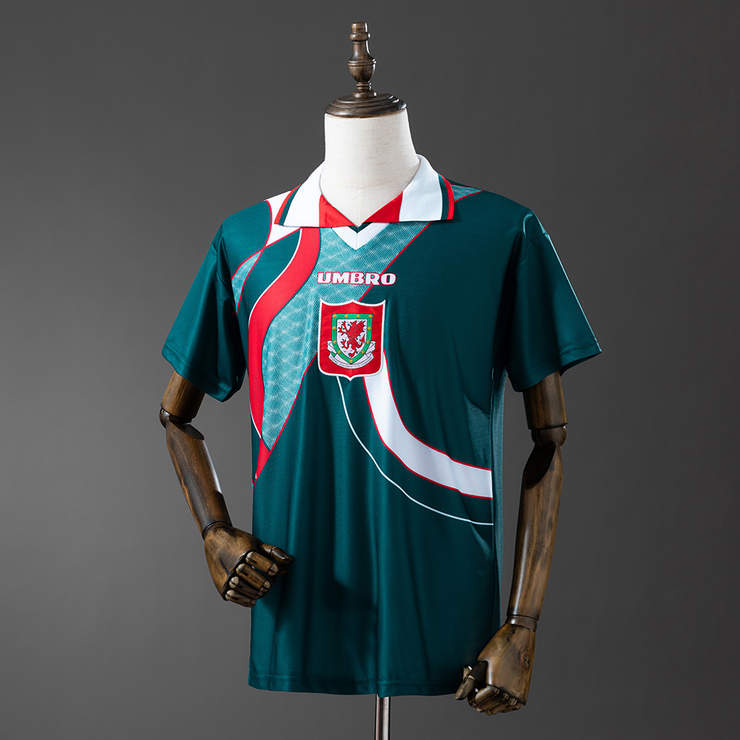 Retro Wales 1994/95 Bortedrakt Herre Fotballdrakt