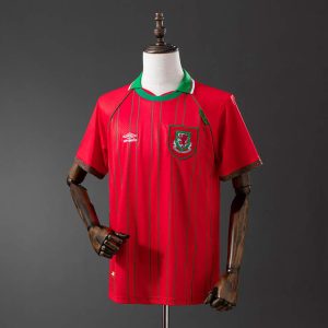 Retro Wales 1994/96 Hjemmedrakt Herre Fotballdrakt