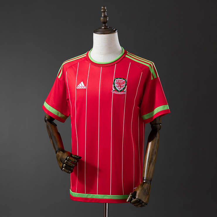 Retro Wales 2015/16 Hjemmedrakt Herre Fotballdrakt