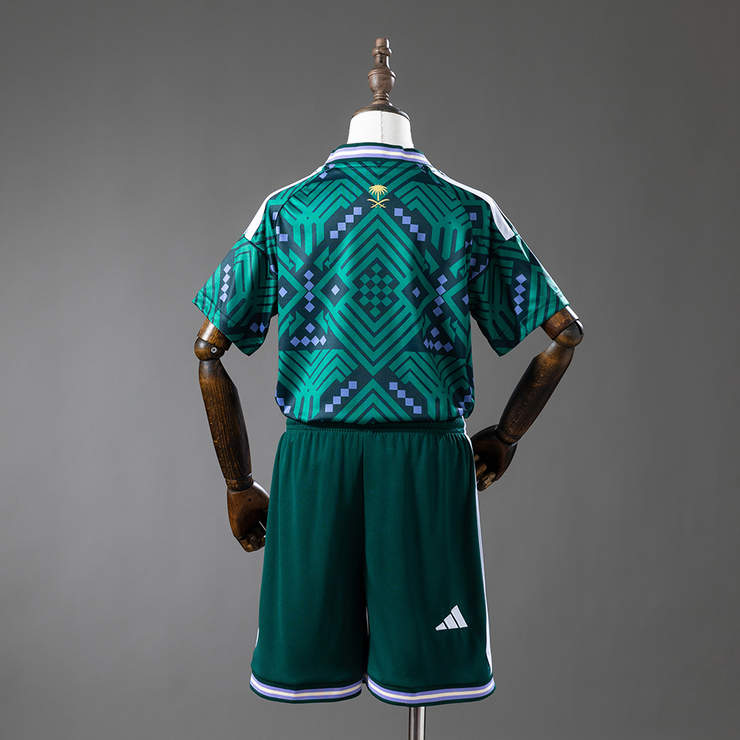 Saudi-Arabia VM 2026 Hjemmedrakt Fotballdraktsett Barn Kortermet