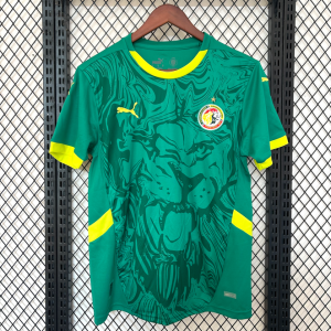 Senegal 2025 Bortedrakt Kortermet Fotballdrakt Herre