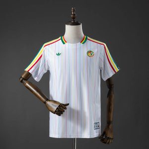 Senegal Terrace Icons Hvit T-skjorte Fotball Herre