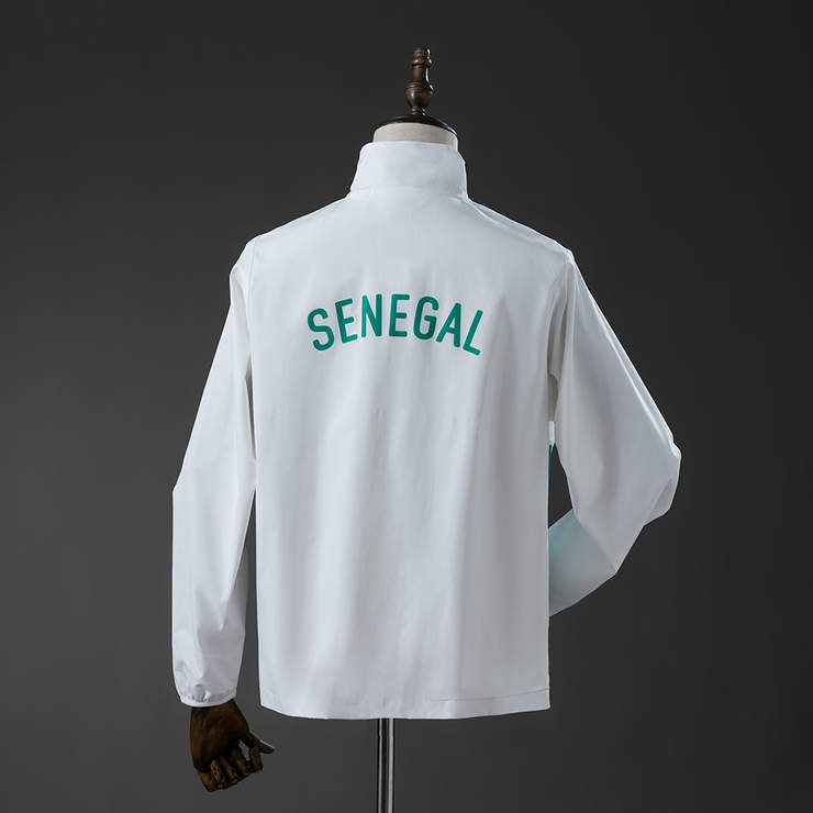 Senegal VM 2026 Vindjakke Hvit Treningsjakke Herre