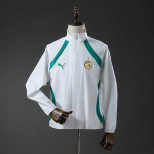 Senegal VM 2026 Vindjakke Hvit Treningsjakke Herre