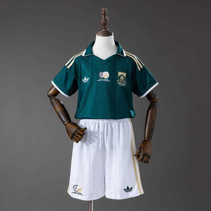 Sør-Afrika VM 2026 Bortedrakt Fotballdraktsett Barn Kortermet