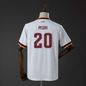 Spania VM 2026 Bortedrakt Herre Pedri #20 Fotballdrakt Mesterutgave To Stjerner