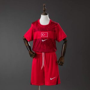 Tyrkia VM 2026 Hjemmedrakt Fotballdraktsett Barn Kortermet