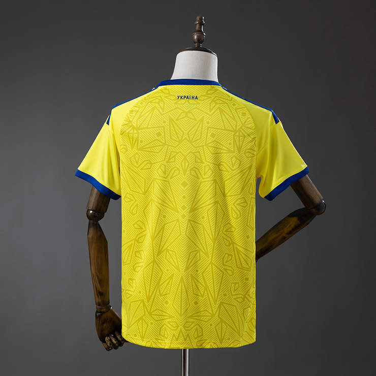 Ukraina VM 2026 Hjemmedrakt Kortermet Fotballdrakt Herre