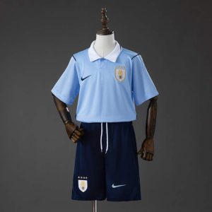 Uruguay VM 2026 Hjemmedrakt Fotballdraktsett Barn Kortermet
