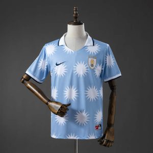 Uruguay VM 2026 Spesialutgave Blå Fotballdrakt Herre